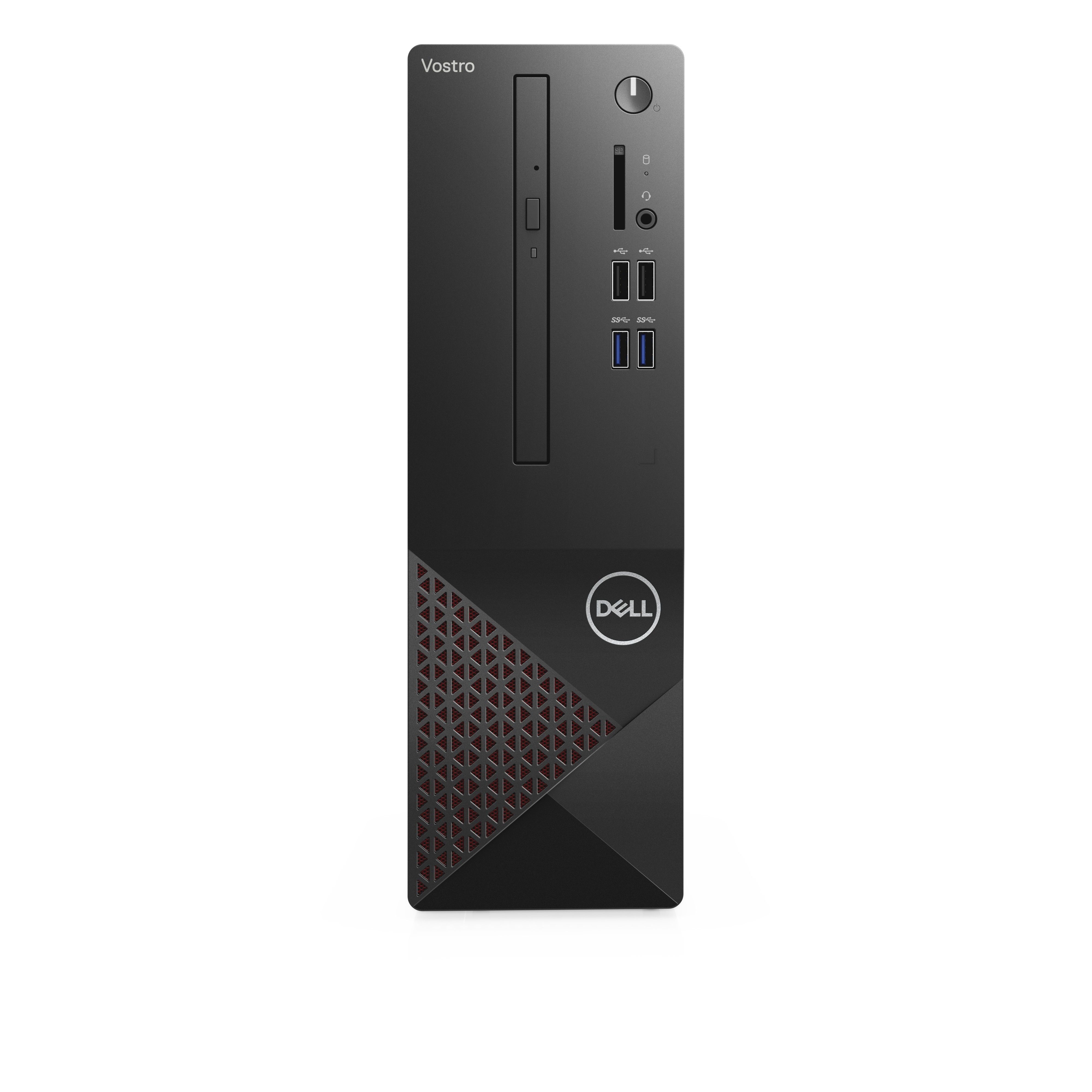 DELL Vostro 3681 DDR4-SDRAM i3-10100 SFF 10th gen Intel® Core™ i3 4 GB 256 GB SSD Windows 10 Home PC Black, Red