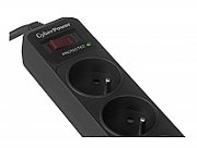 CyberPower Tracer III B0620SC0-FR surge protector 6 AC outlet(s) 200 - 250 V 1.8 m Black