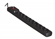 Activejet ACJ COMBO 9GN 3M black power strip with cord