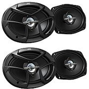 JVC CS-J6930 car speaker 3-way 400 W Oval