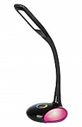 Activejet LED desk lamp VENUS BLACK with RGB base