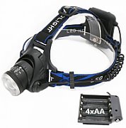 Esperanza EOT005 flashlight Headband flashlight Black,Blue LED