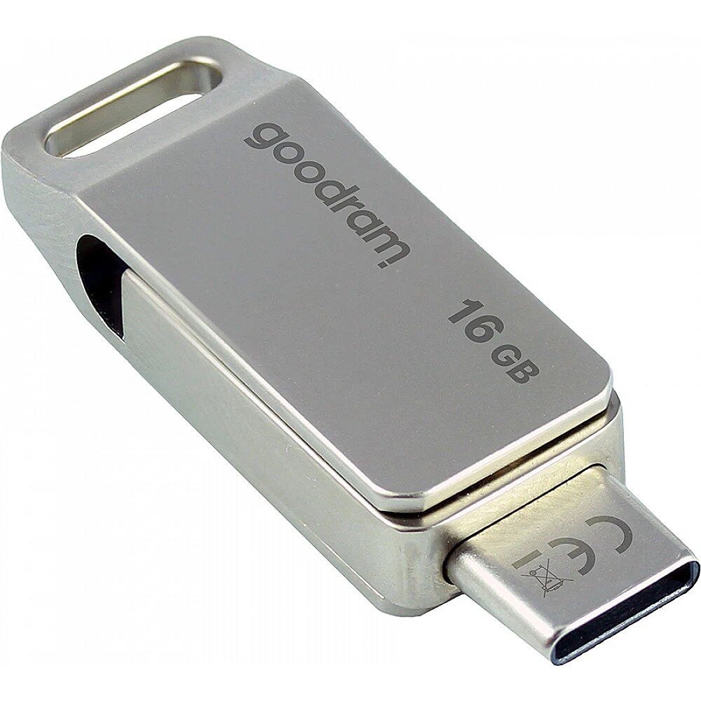 FLASHDRIVE USB 3.0 GOODRAM 16GB ODA3 SILVER