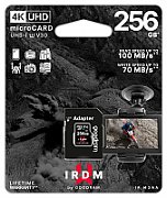CARD MSDXC GOODRAM 256GB IRDM UHS I U3 A2 + ADAPTER