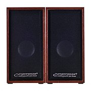 Esperanza 2.0 FOLK speaker set 2.0 channels 6 W Wood