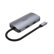 UNITEK P5 Trio USB 3.2 Gen 1 (3.1 Gen 1) Type-C 5000 Mbit/s Grey