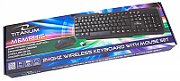 TITANUM TK108 Keyboard + USB mouse Black