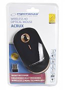 Esperanza EM127 Mouse RF Wireless Optical 1600 DPI Black