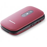 Mobile phone GSM Panasonic KX-TU 446 EXR for Seniors Red