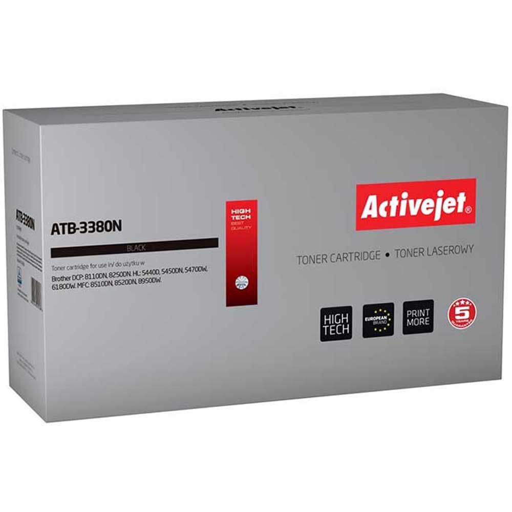 Activejet ATB-3380N toner for Brother printer Brother TN-3380 replacement Supreme 8000 pages black