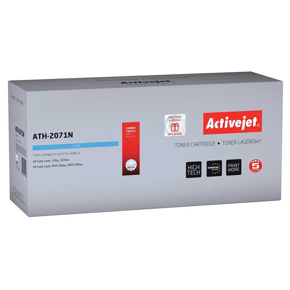 Activejet ATH-2071N toner for HP printer HP 117A 2071A replacement Supreme 700 pages cyan