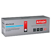 Activejet ATH-F411N toner for HP printer HP 410A CF411A replacement Supreme 2300 pages cyan