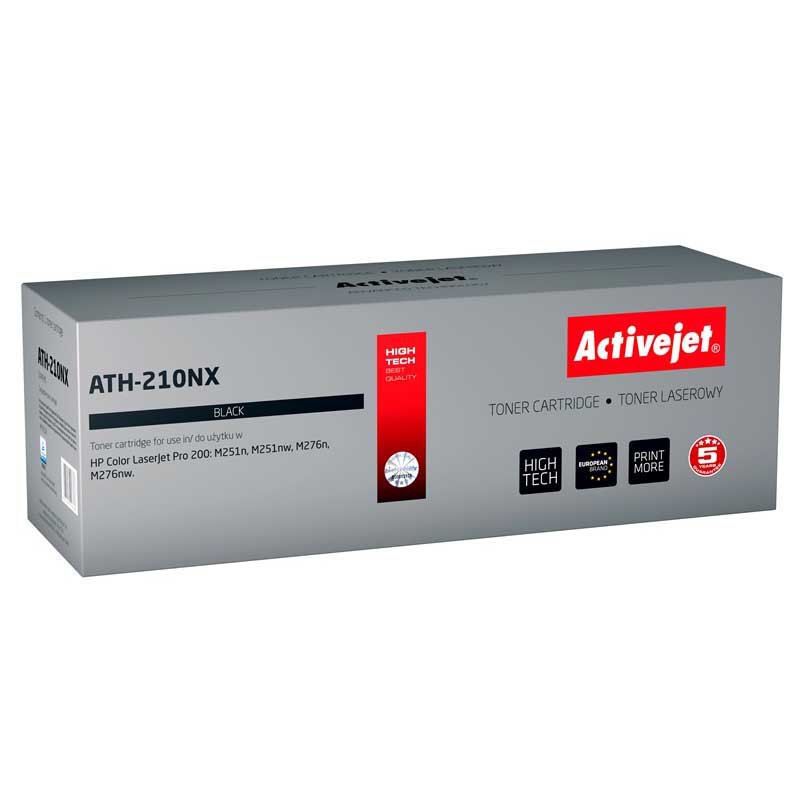 Activejet ATH-210NX toner for HP printer HP 131X CF210X, Canon CRG-731BH replacement Supreme 2400 pages black