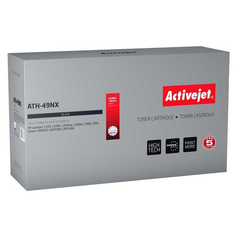 Activejet ATH-49NX toner for HP printer HP 49X Q5949X, Canon CRG-708H replacement Supreme 6000 pages black