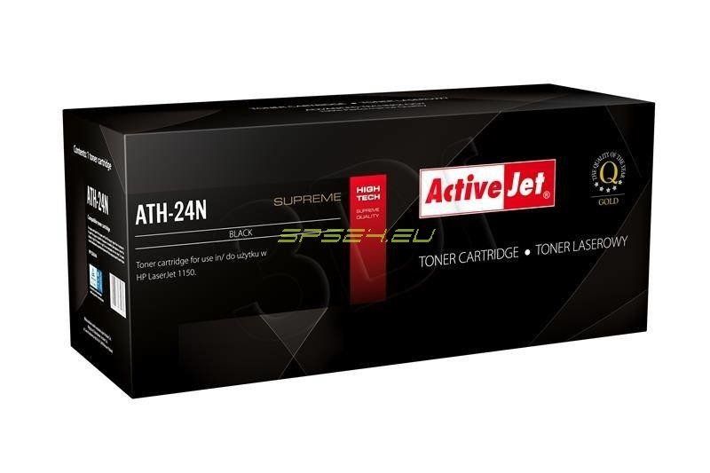 Activejet ATH-24N toner for HP printer HP 24A Q2624A replacement Supreme 3000 pages black
