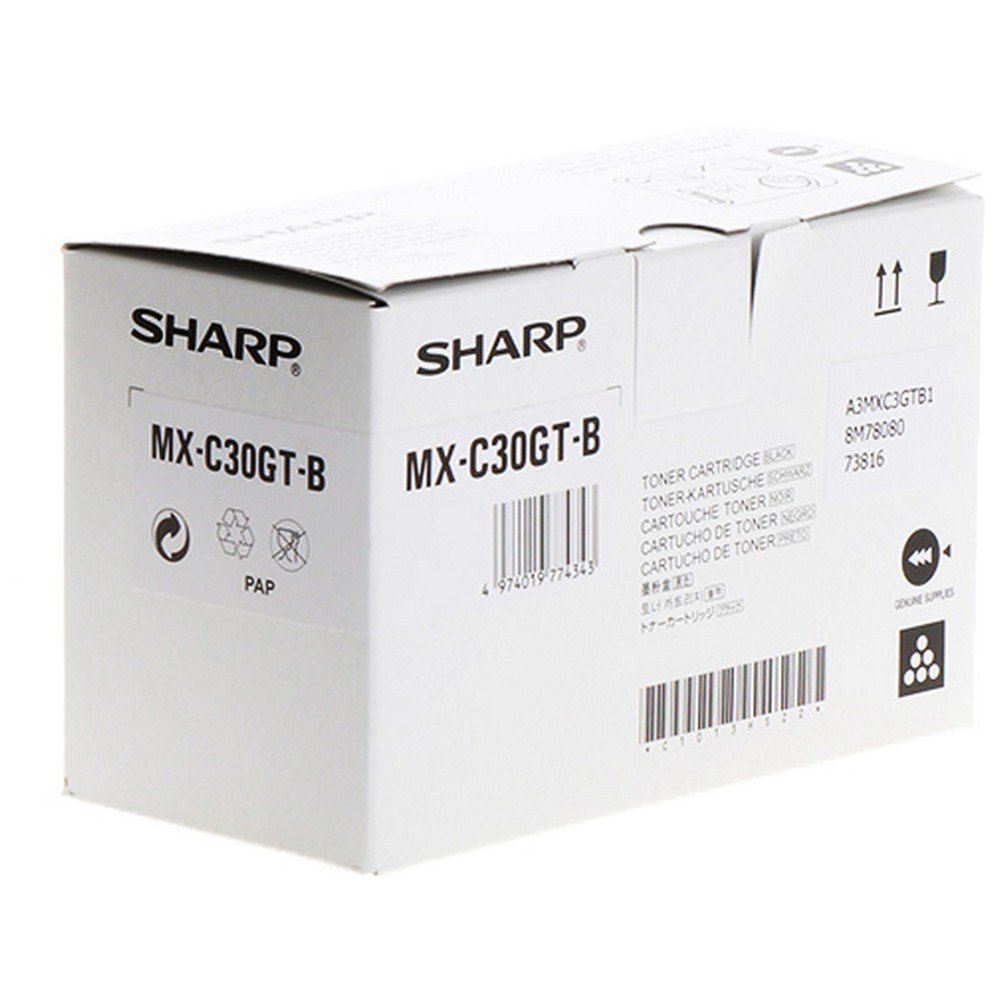 Sharp MXC30GTB toner cartridge 1 pc(s) Original Black