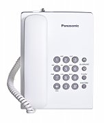 Panasonic KX-TS500PDW telephone Analog telephone White