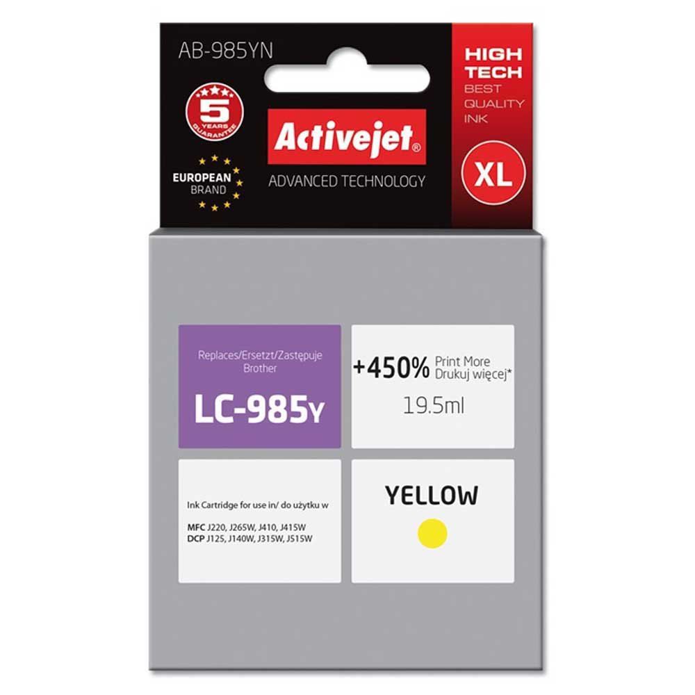 Cartus cerneala Activejet AB-985YN ,Galben ,19.5 ml (compatibil cu Brother AB-985YN) 