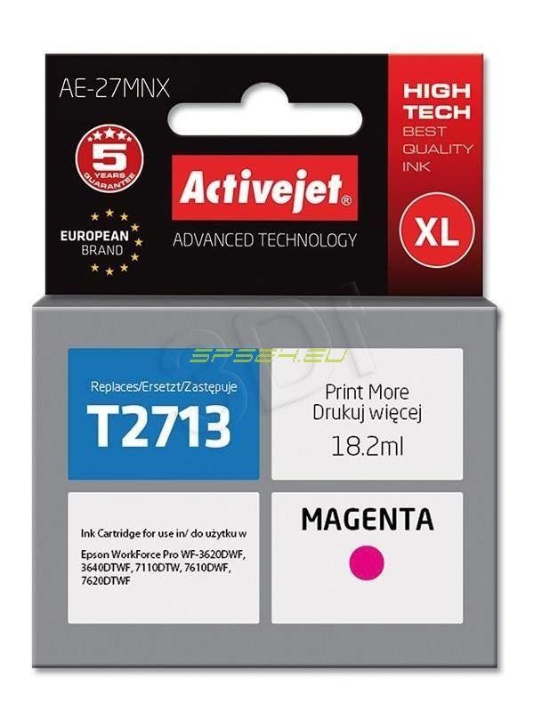 Cartus cerneala Activejet AE-27MNX ,Magenta ,18 ml (compatibil cu Epson AE-27MNX) 