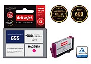 Cartus cerneala Activejet AH-655MR ,Magenta ,12 ml (compatibil cu HP AH-655MR) 