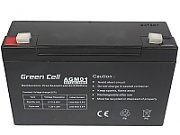 Green Cell AGM Battery 6V 12Ah - Batterie - 12.000 mAh Sealed Lead Acid (VRLA)