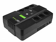 Green Cell UPS06 uninterruptible power supply (UPS) Line-Interactive 600 VA 360 W 6 AC outlet(s)