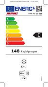 MPM 46-ZS-01B freezer Freestanding 34 L White