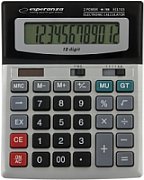 Esperanza ECL103 calculator Desktop Basic Black, Gray