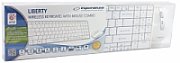Esperanza EK122W keyboard RF Wireless QWERTY White