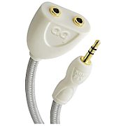 Cablu splitter 1 x Jack3.5 la 2 x Jack3.5 Audioquest FLX Mini Splitter, 15cm
