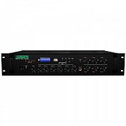 Amplificator 120W cu mixer DSPPA MP310U, 6 zone, USB/SD/Tuner, 4Mic si 3AUX, 100V & 4-16 Ohmi