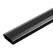 Plinta mascare cabluri Aluminiu Blackmount CC09-110, 1100 x 60 x 20mm (WxLxD), Negru