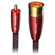Cablu audio 2RCA - 2RCA AudioQuest Red River 1m