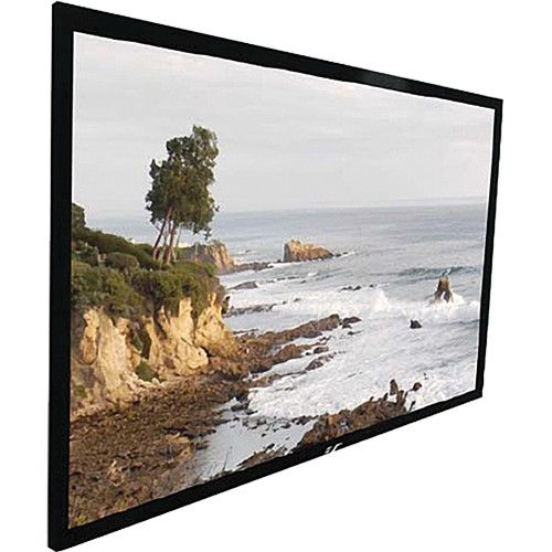 Ecran proiectie cu rama fixa, de perete, 243.6x136.9,  Elitescreens SABLEFRAME ER110WH, Format 16:9, rama catifelata