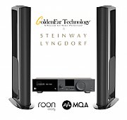 Sistem cu boxe Goldenear Triton One.R si amplificator 2x200W Lyngdorf TDAI-3400, Roon ready, MQA, Tidal Connect
