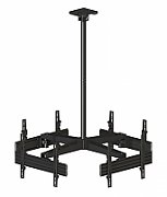 Suport de tavan pentru 4 Televizoare Multibrackets MBC4U, cod 3538, diagonale 40 -65  (101-165 cm), max.30kg/TV