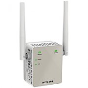 NETGEAR EX6120-100PES Netgear AC1200 WiFi Range Extender - 802.11ac, 1PT, Wall-plug Ext. Ant (EX6120)