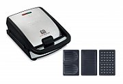 Tefal Snack Collection SW 852 D sandwich maker 700 W Black,Stainless steel