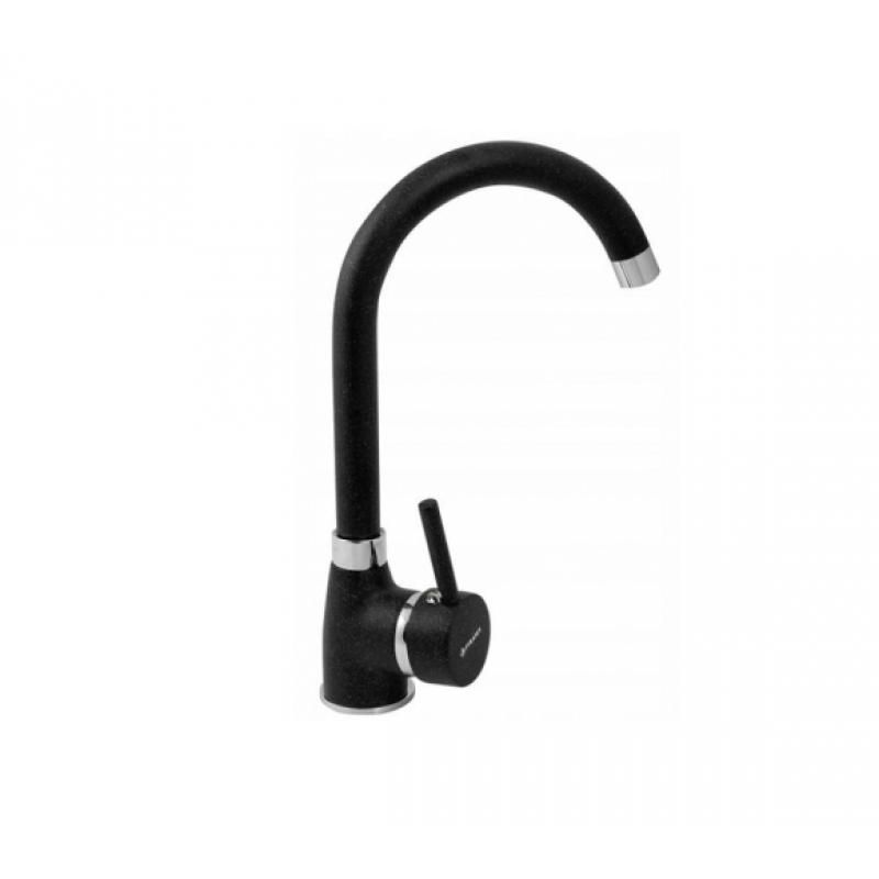 PYRAMIS 090918501 kitchen faucet Black