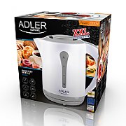 Adler AD 1244 electric kettle 2.5 L 2200 W White