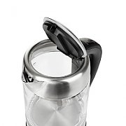 Adler AD 1247 NEW electric kettle 1.7 L Hazelnut,Stainless steel,Transparent 2200 W