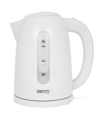 Camry CR 1254W electric kettle 1.7 L White 2200 W
