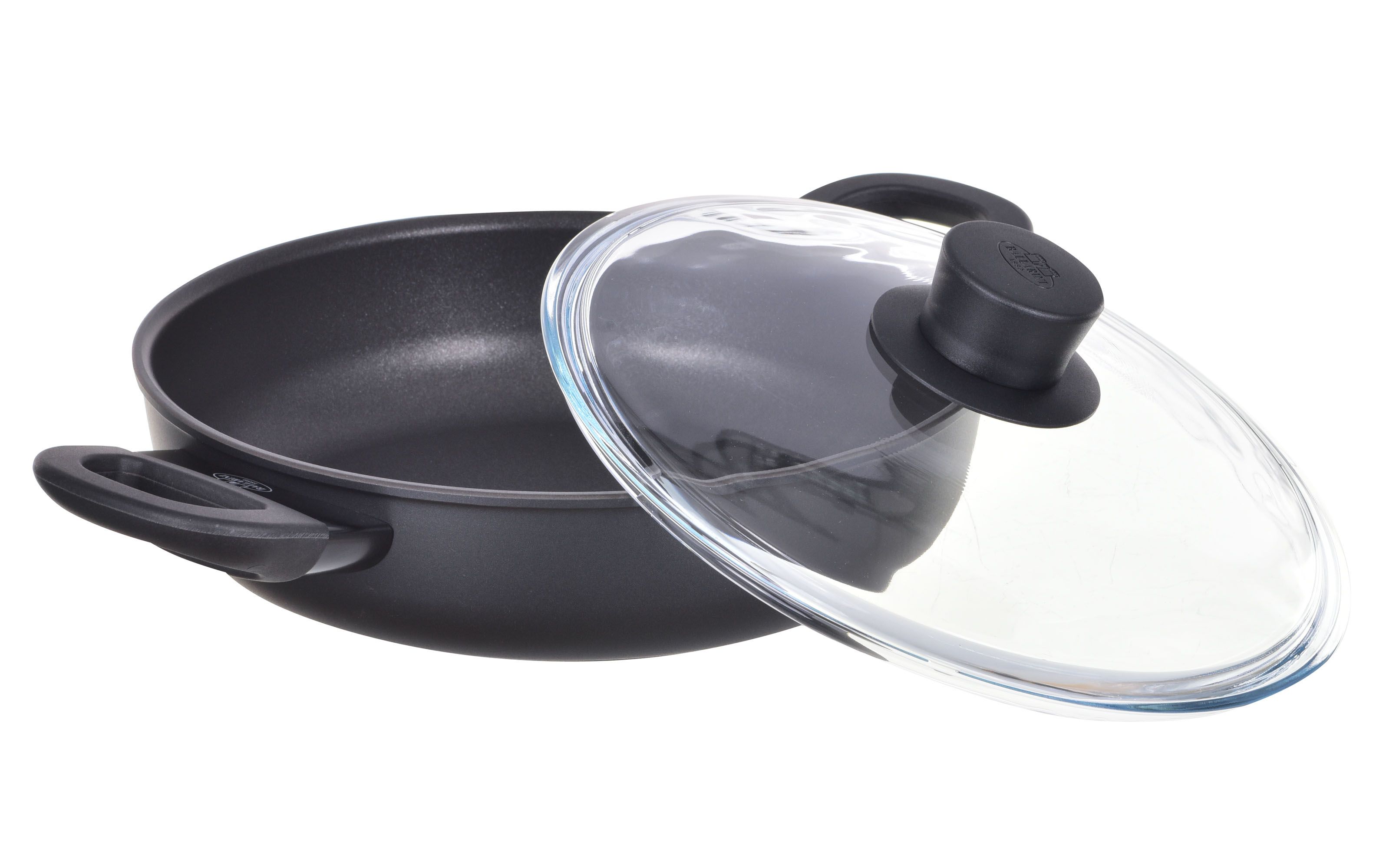 Frying Pan Ballarini Avola, Deep with 2 handles, titanium, 24 cm 75002-922-0