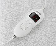 Camry CR 7422 electric blanket 85 W White Polyester, Synthetic wool