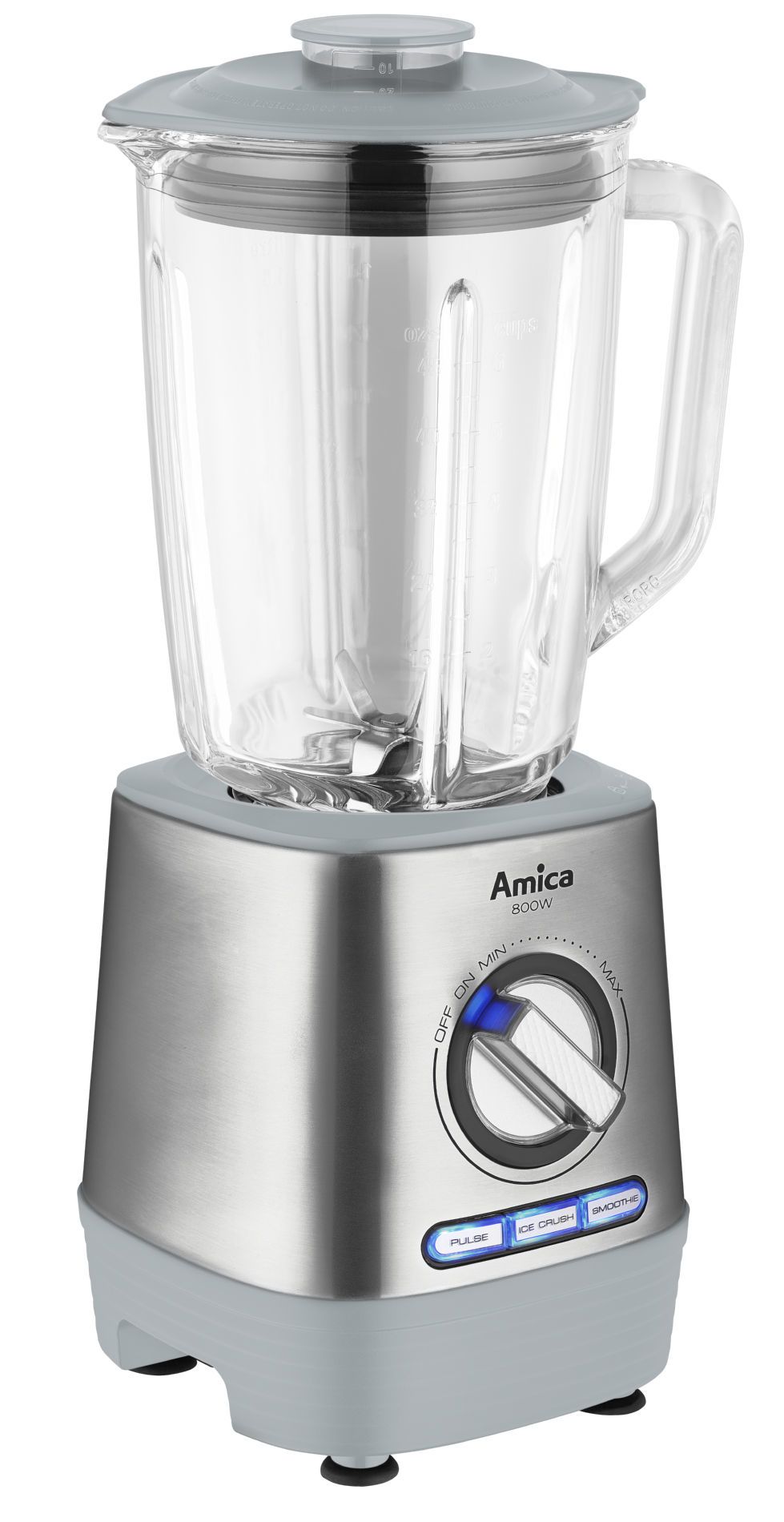 Amica BTM5012 blender 1.5 L Tabletop blender 800 W Stainless steel