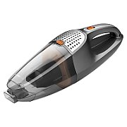 Clatronic AKS 832 handheld vacuum Bagless Black,Stainless steel,Transparent