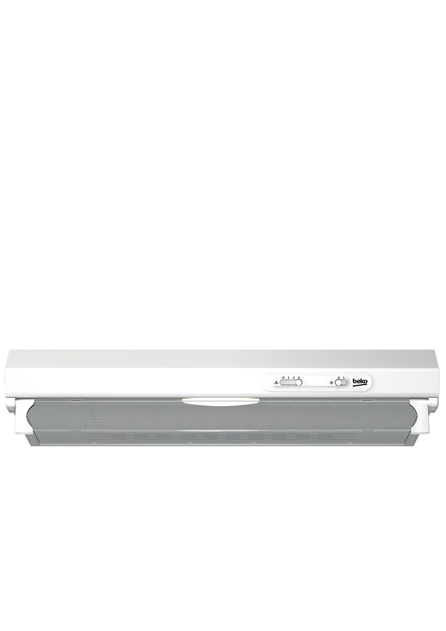 Beko CFB 6310 W cooker hood 160 m³/h Wall-mounted White