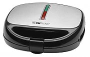 Clatronic ST/WA 3670 sandwich maker 800 W Black,Stainless steel