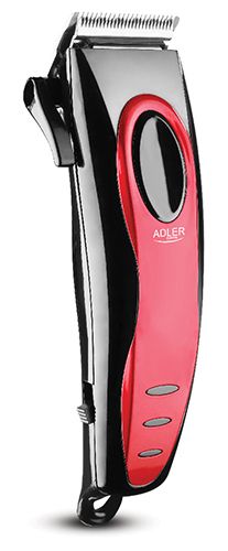 Adler AD 2825 hair trimmers/clipper Black,Red