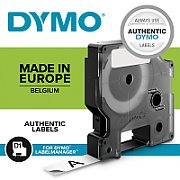 DYMO D1 Standard - Black on White - 9mm